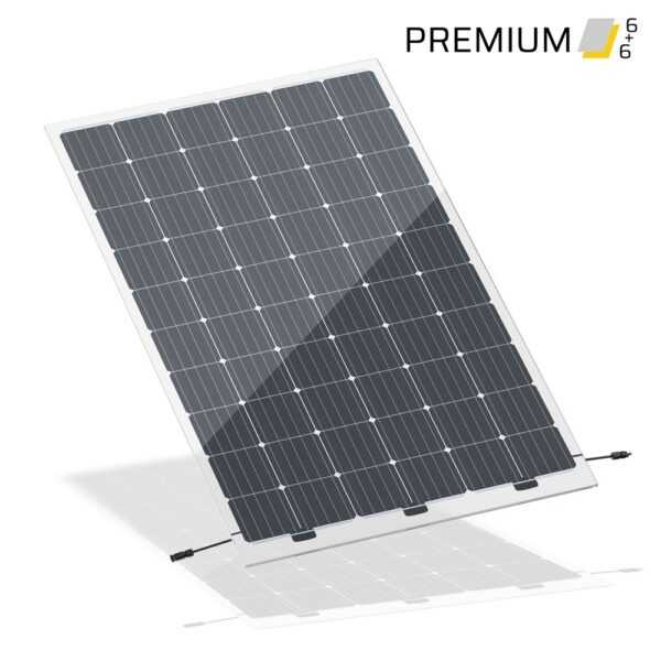 Luralux Photovoltaik Glasmodul Überkopfverglasung Premium 300Wp